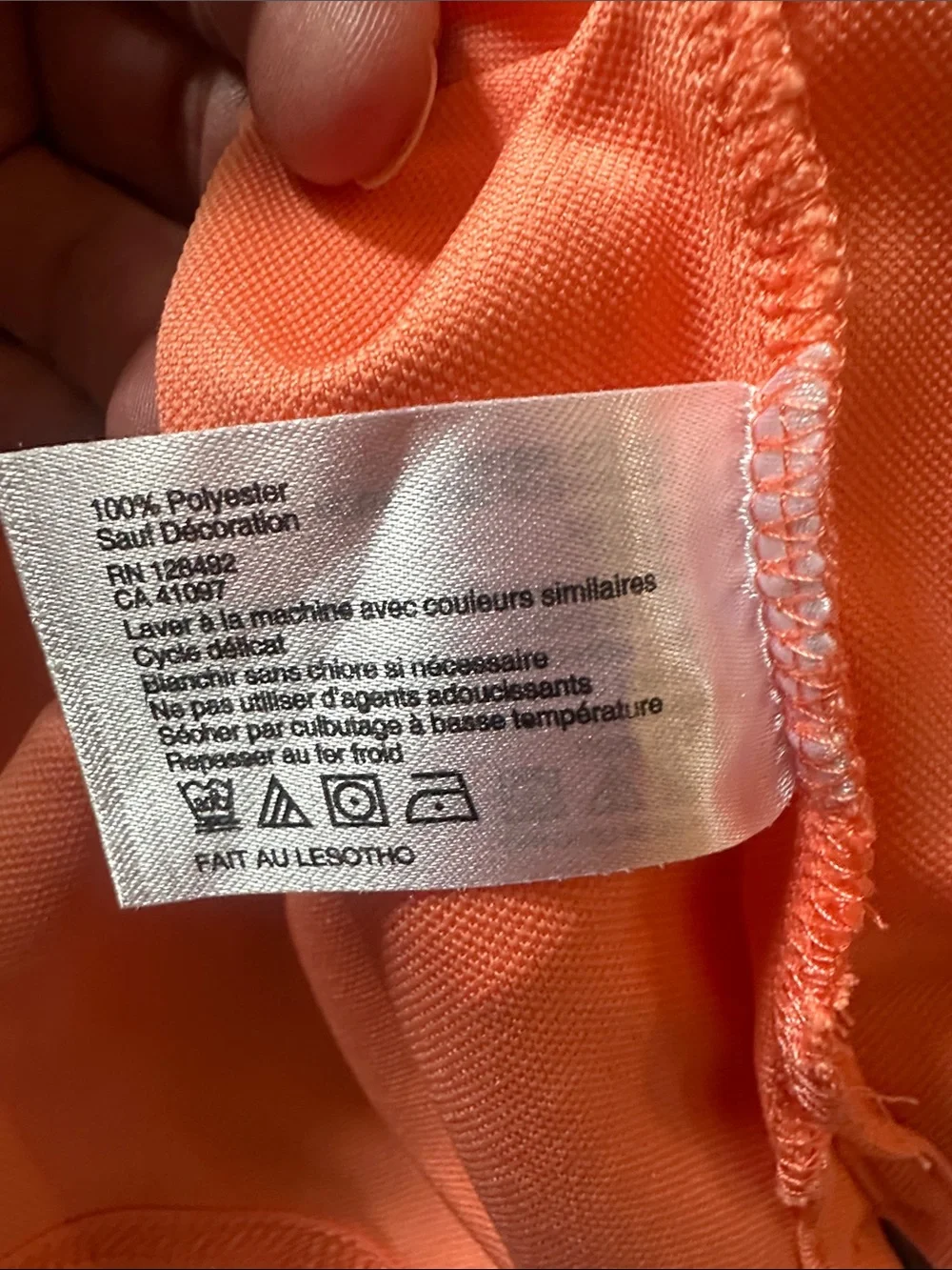 Greg Norman Collection Men’s Coral-Orange Polo